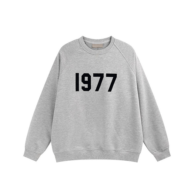 Essentials 1977 Crewneck Sweatshirt – Grey - Essentials Hoodie