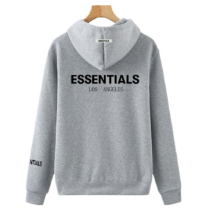 Essentials Los Angeles Hoodie-Grey